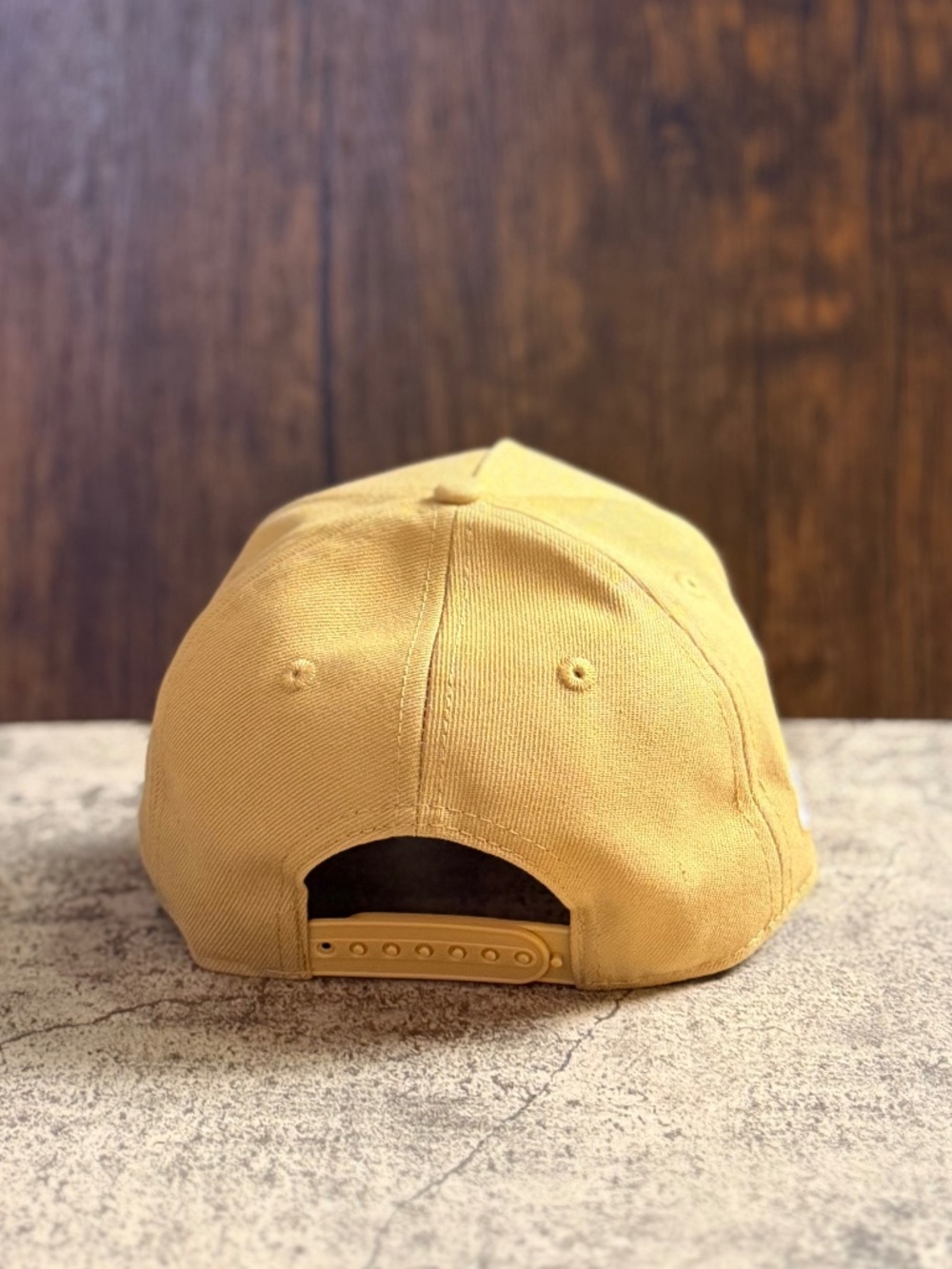 NWT New Era 9FORTY LA Dodgers Tan Purple Snapback Hat OSFA - Picture 3 of 9